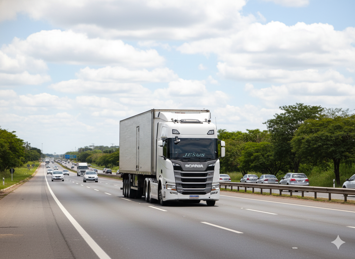 Frota completa MAC Transportes